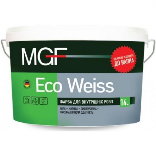 MGF Краска Eco Weiss М 1 (14кг)